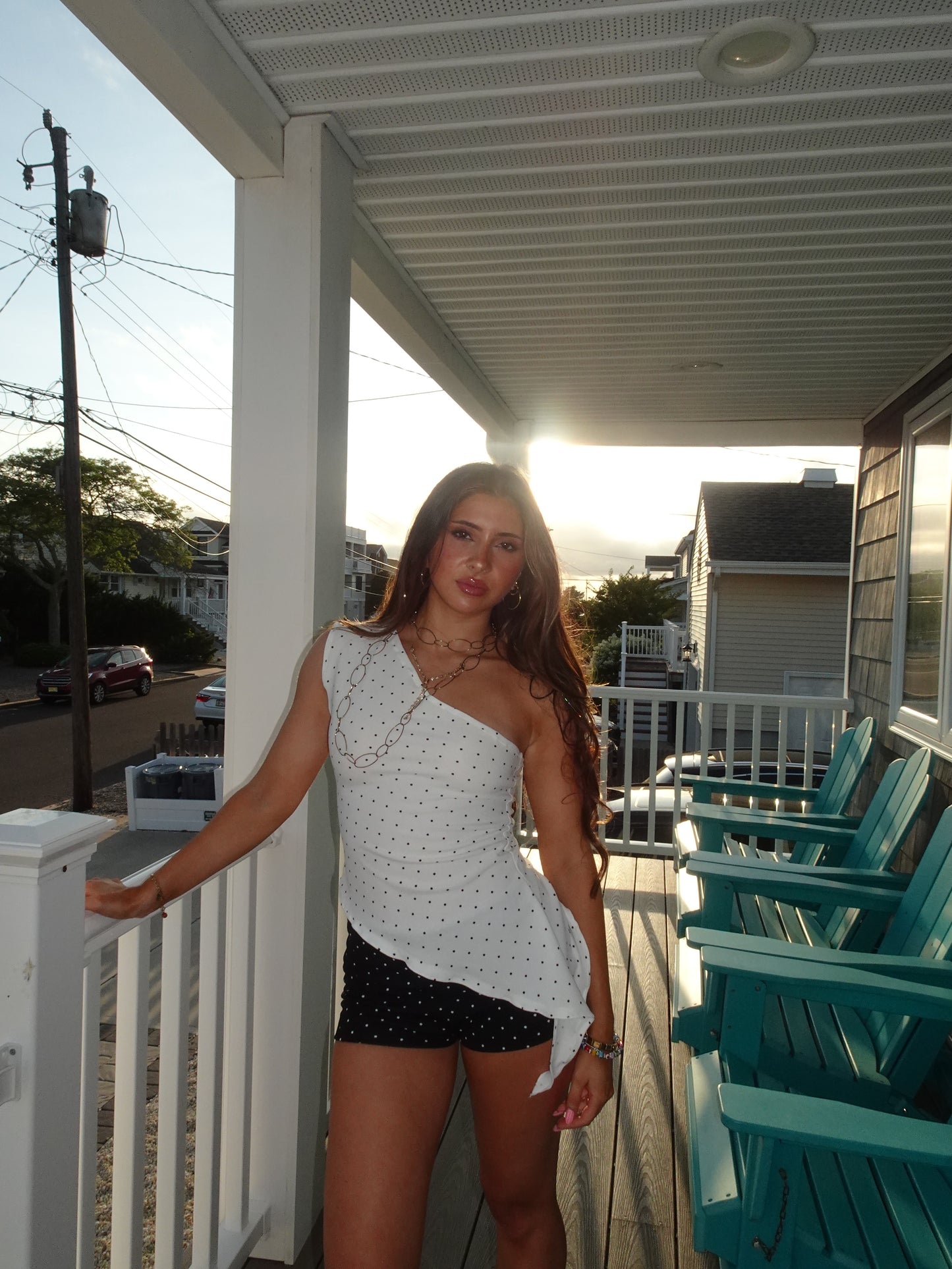 Dot Girl Summer Top