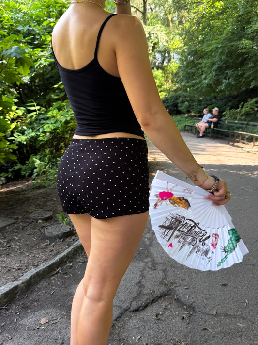 Polkadot Micro Shorts